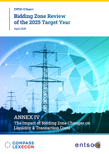 Annex 4 Study on the Impact of Bidding Zone Changes on Liquidity and Transaction Costs cover